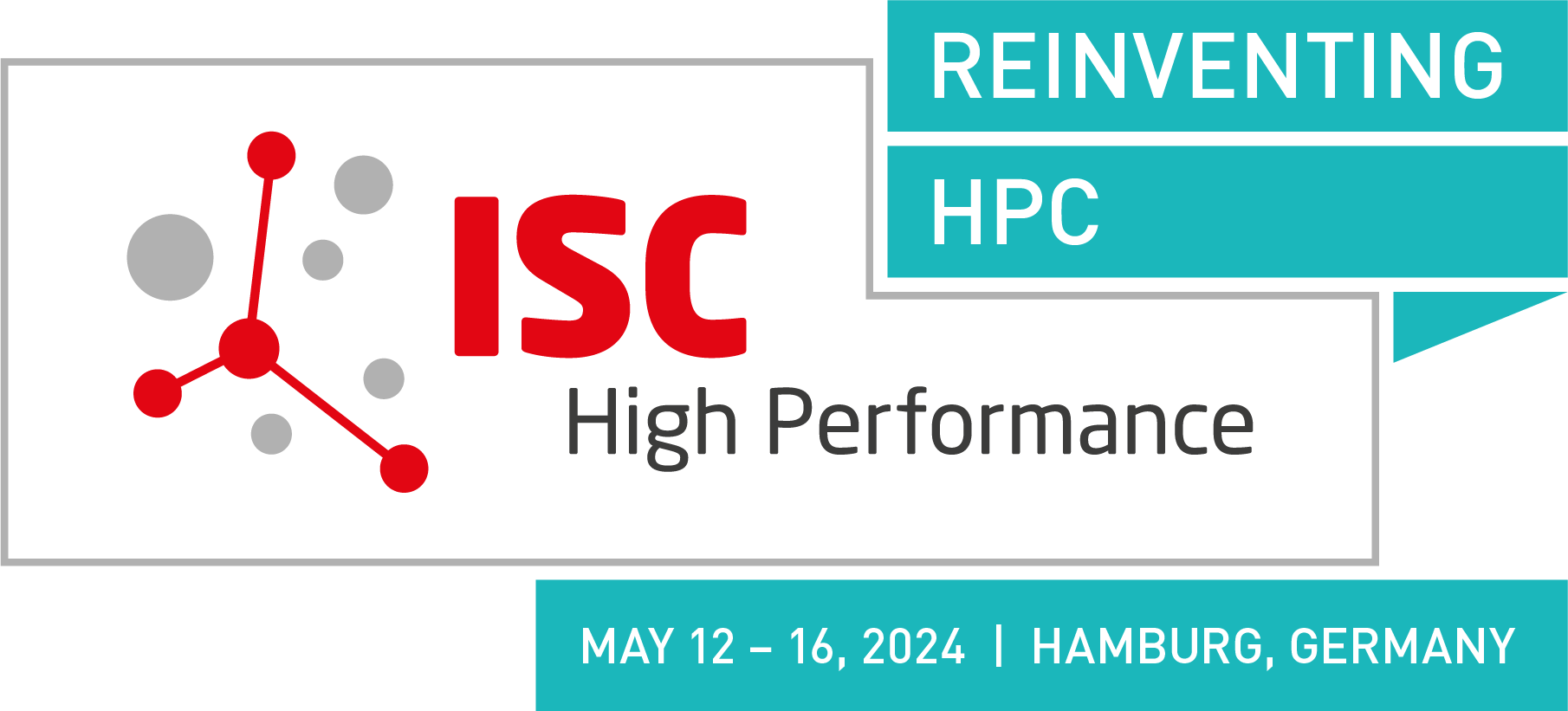 ISC High Performance Logo ISC 2024 w/ dates