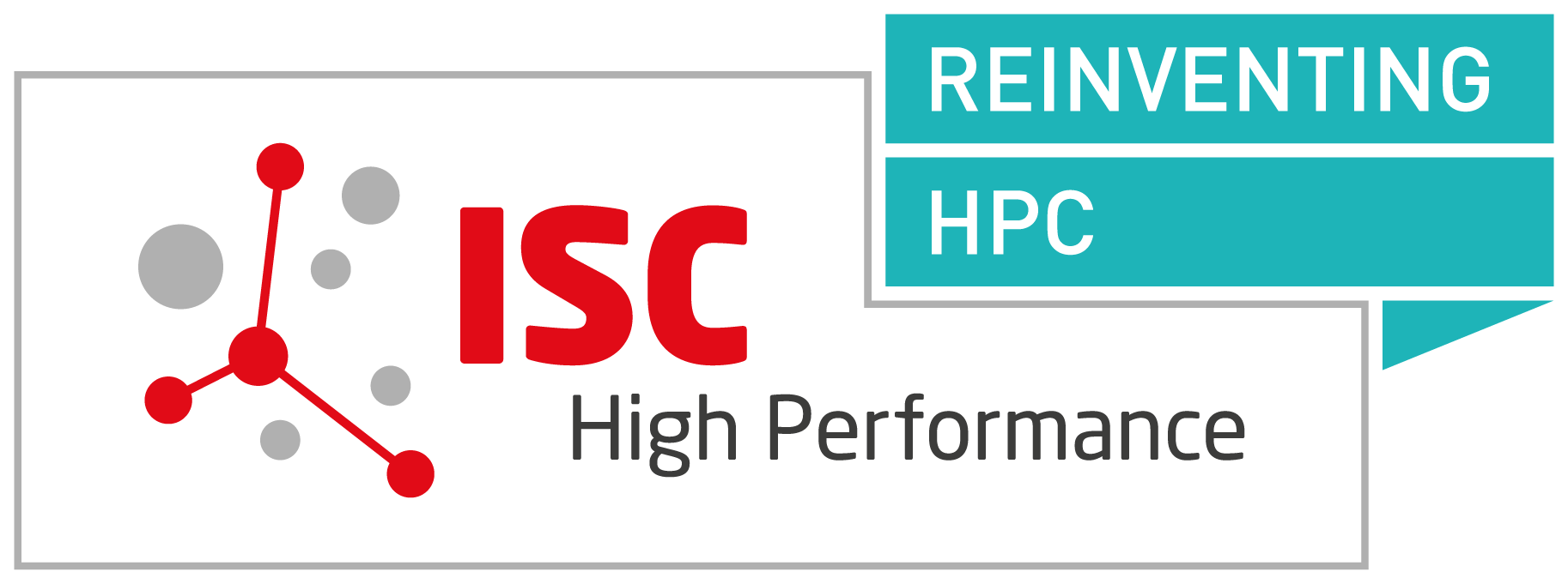 ISC High Performance Logo ISC 2024 white w/o dates